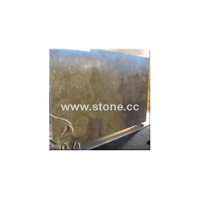 CrossCut Brown travertine slab-Filled&Polished
