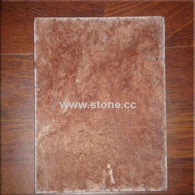 RED TRAVERTINE TUMBLED