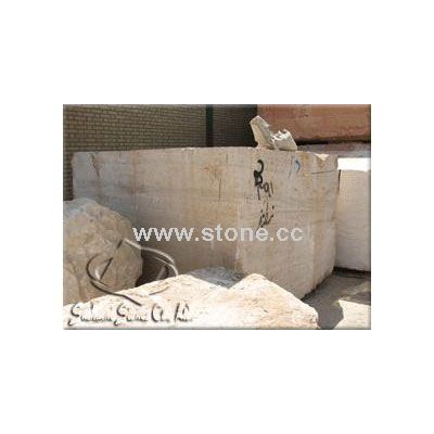 Targh Cream Travertine Block