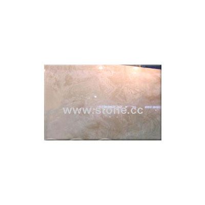 White Travertine Onyx Slab-VeinCut