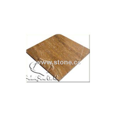 Yellow Travertine-veincut