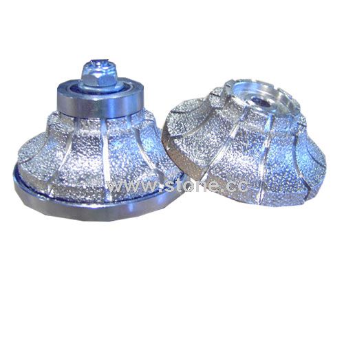 Vacuum brazed diamond hand-type profile wheel 3
