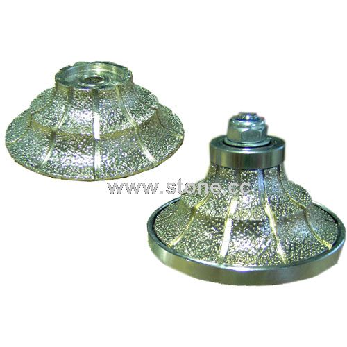 Vacuum brazed diamond hand-type profile wheel 4