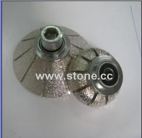 Vacuum brazed diamond router bit FV