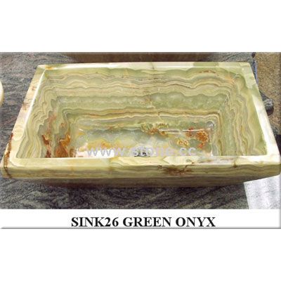 Sink 26 Green Onyx