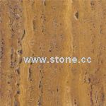 Yellow Travertine Vein Cut