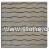 Yellow Wave Chiselled Marble