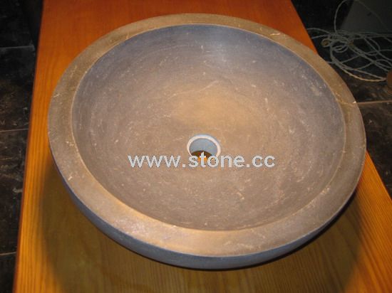 blue stone basin