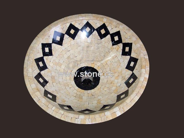 mosaic sinks