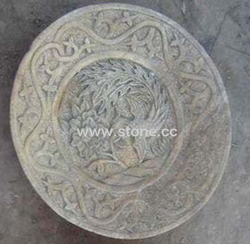 Artificial Antique Marble Plate (SH363A)