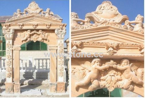 Construction Antique Marble Door Surrounds & Doorway (DR019) Construction Antique Marble Door Surrounds & Doorway (DR019)