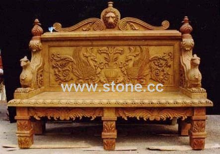 Outdoor Stone Benches (QTC008) Outdoor Stone Benches (QTC008)