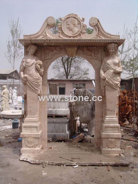 Marble Doorway, Carved Stone Door Surrounds (DR006) Marble Doorway, Carved Stone Door Surrounds (DR006)