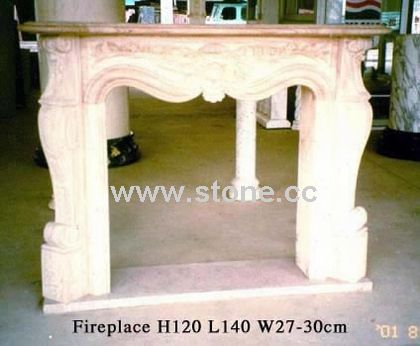Stone Fireplace 040