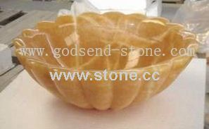 Butter Scotch Onyx Sink