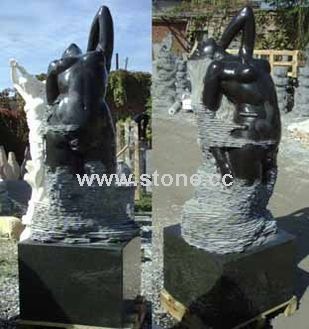 Outdoor Marble Pedestal Fountains (QY-S045) Outdoor Marble Pedestal Fountains (QY-S045)