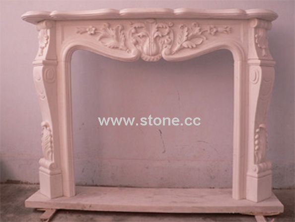 Marble Fireplace (Pink)