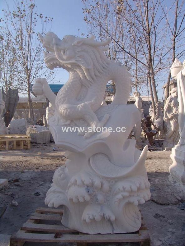 Marble Dragon Statue (SY-T023) Marble Dragon Statue (SY-T023)