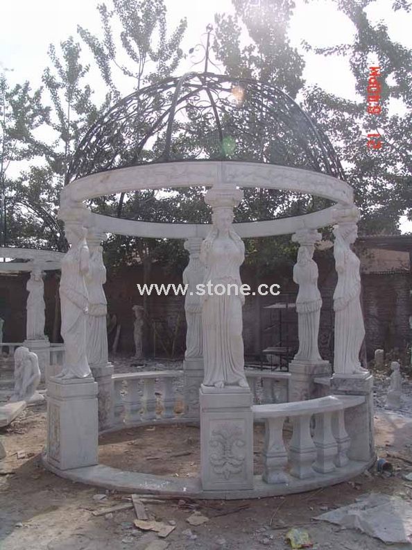 Outdoor Stone Gazebo (GR011) Outdoor Stone Gazebo (GR011)