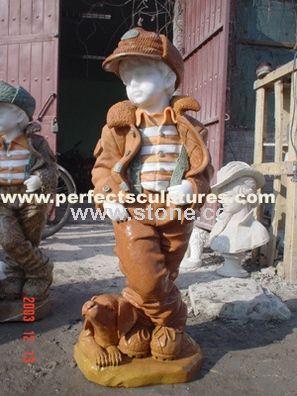 Outdoor Furniture Marble Sculpture, Kid Statues (SY-C006) Outdoor Furniture Marble Sculpture, Kid Statues (SY-C006)