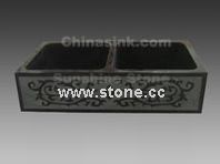 Absolute Black Double Bowl Farm Sink (FSG-19) Absolute Black Double Bowl Farm Sink (FSG-19)