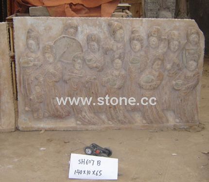 Artificial Antique Marble Relief (SH607B)