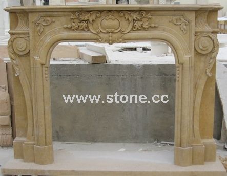 Marble/ Granite/ Sandstone/ Travertine Fireplace Marble/ Granite/ Sandstone/ Travertine Fireplace