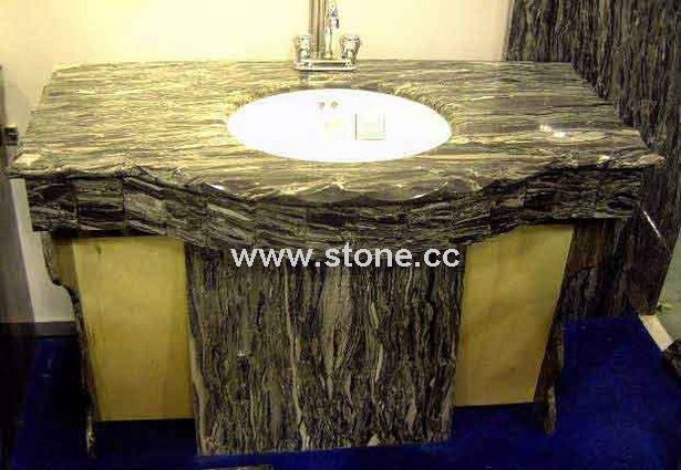 Marble & Granite Bathroom Countertop (SW-BCT009)