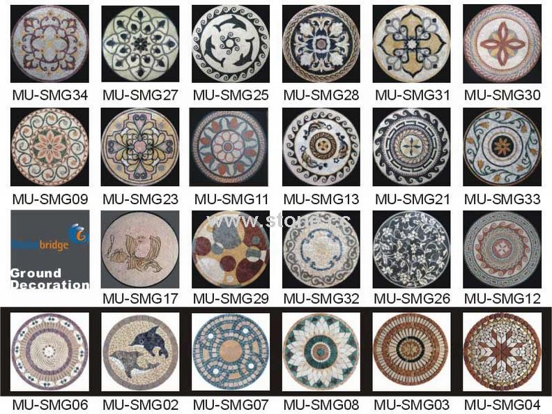 Marble Mosaic Tile(Groud Decoration) Marble Mosaic Tile(Groud Decoration)