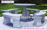 Stone Table for Garden