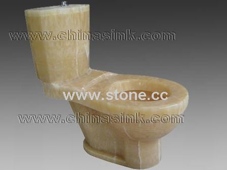 Stone Toilet/Honey Onyx Toilet (ST-18) Stone Toilet/Honey Onyx Toilet (ST-18)