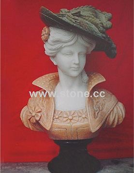Stone Bust And Marble Bust (9987) Stone Bust And Marble Bust (9987)