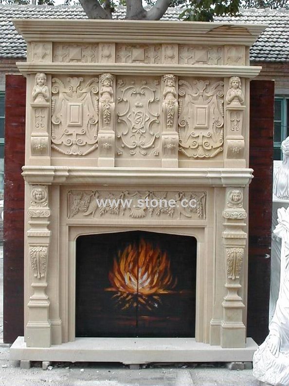 Stone Fireplace, Fireplace Mantel, Fireplace Surrounding Stone Fireplace, Fireplace Mantel, Fireplace Surrounding