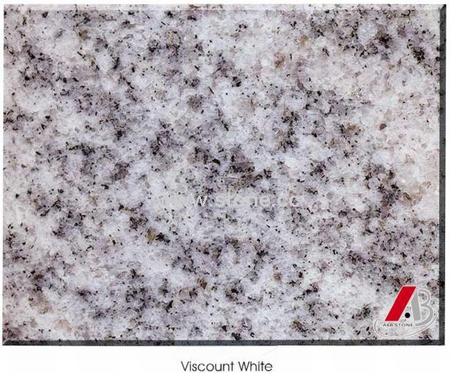 Granite Tiles and Slabs (Viscount White) Granite Tiles and Slabs (Viscount White)