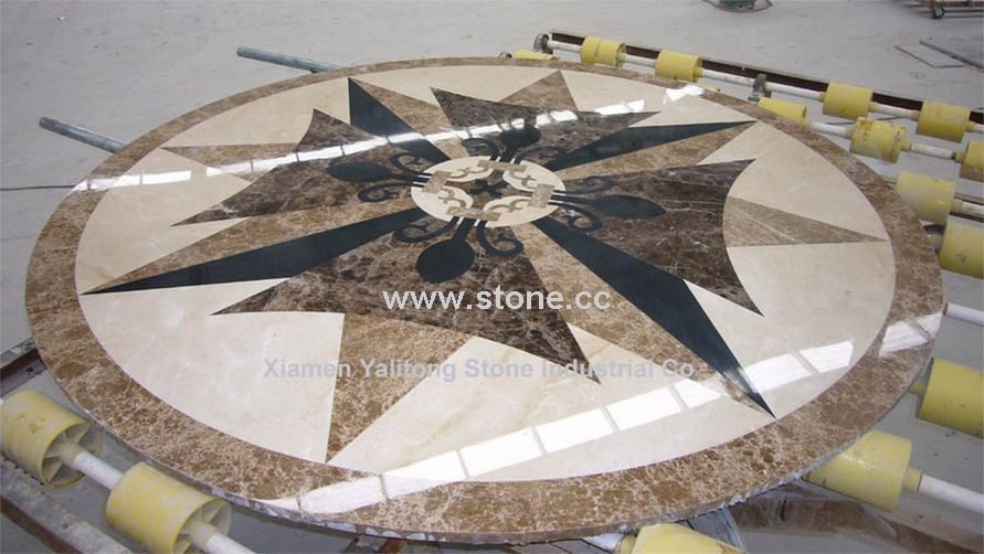 Water Jet Medallion