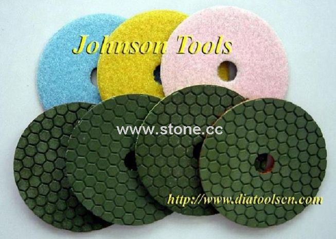 Flexible Diamond Dry Polishing Pads