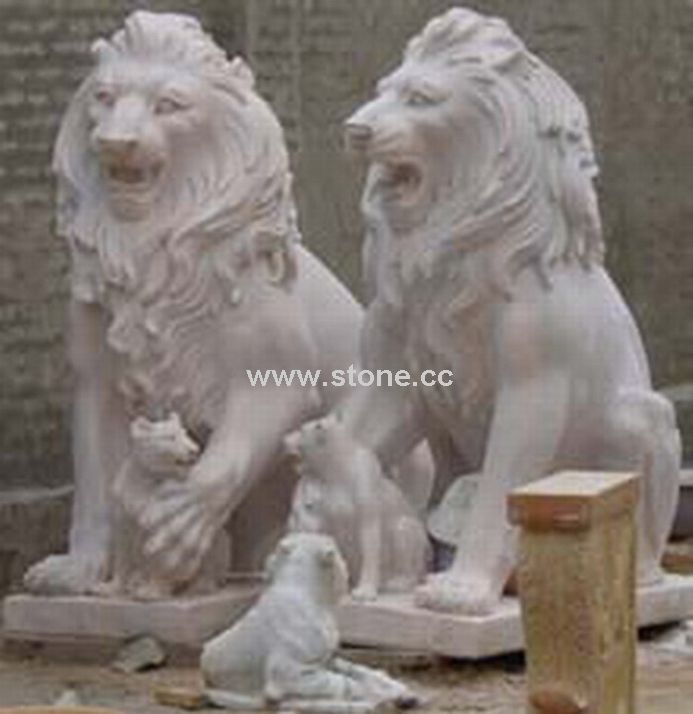 Double Stnading Lion Double Stnading Lion
