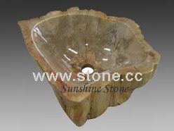 Stone Sinks/ Fossil Wood Sink Stone Sinks/ Fossil Wood Sink