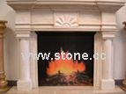 Stone Fireplace