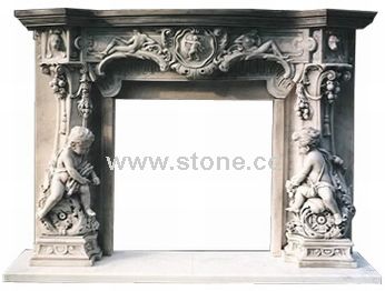 Granite Fireplace (TF009)