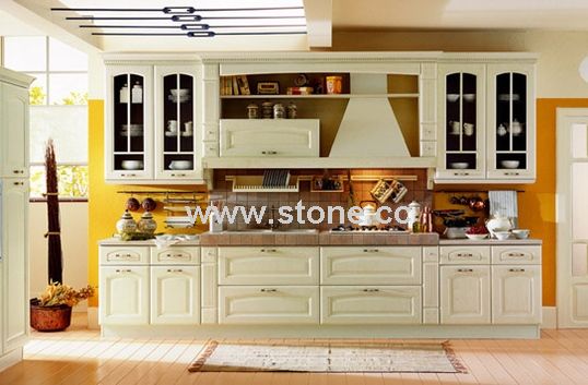 Vinyl Wrap Kitchen Cabinet (KC-VW1006) Vinyl Wrap Kitchen Cabinet (KC-VW1006)