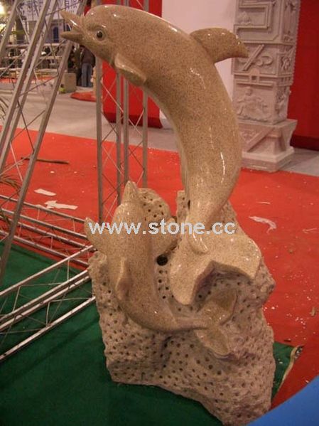 Dolphin Statue