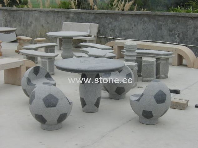 Garden Stone Table Blench chair Stone (FB-FT006)