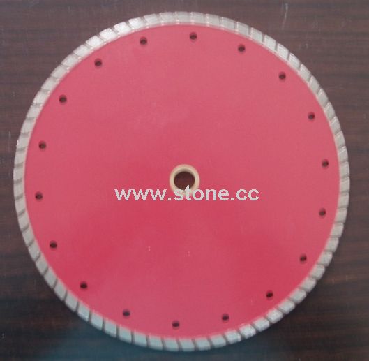 Diamond Turbo Blade with Widened Teeth Diamond Turbo Blade with Widened Teeth
