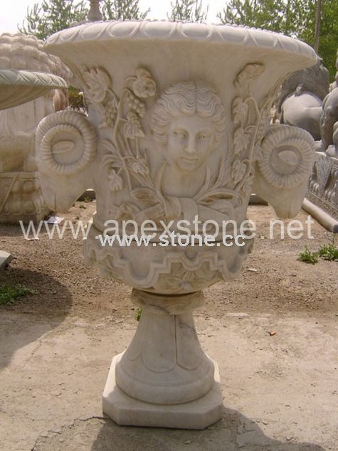 Granite Flowerpot