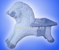 Horse-chair for Garden Decoration