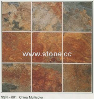 Slate- China Multicolor Slate- China Multicolor