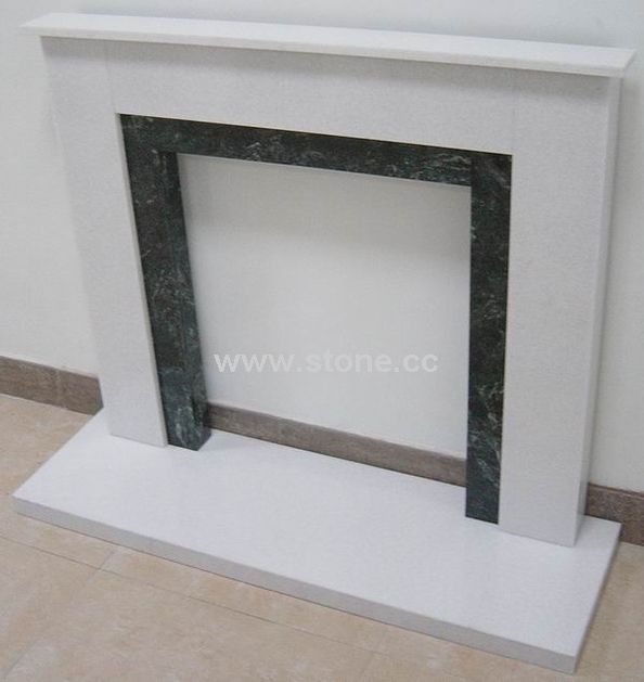 Fireplace Surround In Lightweight Marble (SJ-FPM03)