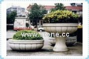 White Marble Flower Spot White Marble Flower Spot
