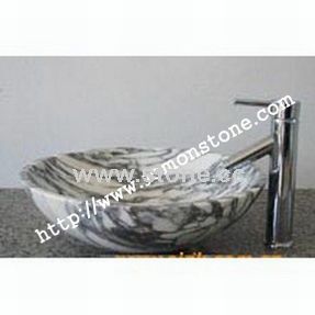 Arabescato Corchia Marble Basin (XMJ-BS050) Arabescato Corchia Marble Basin (XMJ-BS050)